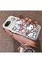 iPhone 16E Compatible Stylish Cartoon Printed Shockproof Case - 3