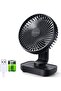Mini Handheld Fan, Small Handheld Fan Portable with Base, USB Desk Fan Rechargeable Personal Cooling Fan for Office Travel Outdoors