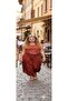 بنطلون أصلي قياسي الحجم مصنوع من القطن بنسبة 100%، مطرز ومطاطي، مناسب للمقاسات من 36 إلى 44