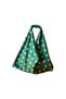 Hande Dizayn Valentine's Mother's Day Dark Green Background Pistachio Polka Dot Origami Model Shoulder Bag - 3