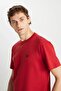 Men's Minimal Printed Red T-Shirt W7Nm203877600 - 3