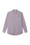 Men’s Cotton Slim Oxford Shirt with Embroidery - 3