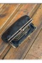 Women's Imported Leather Soft Quality Vintage Model Clip Wallet and Handbag (Length 10 cm Width 17 cm) - 2