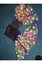Colorful Sleeves with Polka Dots - 2