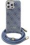 Back Cover Plastic with Strap Blue (iPhone 16 Pro) Code: GUHCP16LHC4SEB - 2