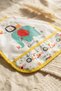 Set of 2 Waterproof Long Sleeve Bibs 6-24 Months - Stain Resistant, Blw Compatible, Teddy Bear and Safari Design - 4