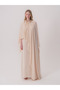 Collar Accessory Detailed Cape Dress