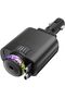 5-in-1 Retractable USB-C Car Charger with Starlight Projection & Aromatherapy – 45W Fast Charging Adapter with Essential Oil Diffuser, Auto-Rewind Cable, iOS & Android Compatible