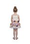 - Floral Appliqué Tutu Skirt - 2Y to 12Y - 3