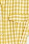 Gingham Midi Length Woven Dress with Tie Detail Ss26El0040 - 8
