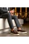 Alcoholic Leather Brown Loafer - 8