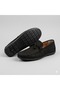 (Pacilla) Genuine Leather Inside and Outside Very Comfortable Casual Men's Shoes Black - 7