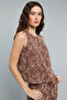 Embroidered Sleeveless Boat Neck Top - 5