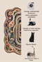 Sdt Mixed Patterned Modern Woven Base Decorative Carpet Sdtamor226 - 5