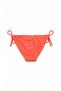 Pomegranate Flower Bikini Bottom with Thin String Ties - 2