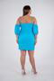 Women's Plus Size Collar-Sleeve Detailed Dress - 7