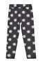 Daisy Patterned Tights for 6-9 Years - Gray - 2
