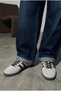 Women's Gray Suede Lace-Up Retro Casual Walking Sneaker Sports Shoes Te02 - 5