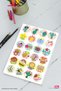 Cactus Good Job Homework Label Sticker Teacher Good Job You'Re Awesome Labels 210 Pieces