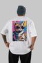 For the Love of Cats 13 Cats Printed White Oversize T-Shirt 100% Cotton Unisex Cat Lover Premium Design - 2