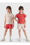 Nevavm Girl's 2-Piece Shorts with Difference in Design