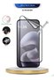 Motorola Moto G67 5G / Moto G87 5G 2026 Premium Nano Ceramic Full Glue Full Cover Matte Flexible 2 Pack Clear/Black - 4