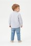 Striped Long Sleeve Boy’s T-Shirt, 24 months - 2