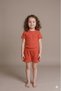 Unisex Baby & Kids 100% Cotton Short Sleeve Summer Set with Pocket Detail Shorts, 2-Piece Set