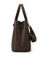 Elit Vsn3124C Women's Hand and Shoulder Bag Brown - 4