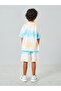Boys Tie-Dye Print Oversized T-Shirt and Shorts Set - 5