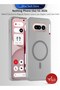 Nothing Phone (4a) 5G 2026 Hybrid Translucent Magsafe with Magnetic Charging Raised Camera Lips Case Cover
