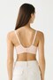 حمالة صدر بدون أسلاك وبدون خياطة مبطنة بالليزر CC424 باللون الوردي - 2