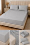 Elastic Bed Sheet Set Including Pillowcases |   Double Bed (160X200Cm) + 2 Pillowcases (50X70Cm) |   Daily Use