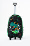 Primary School Bag and Lunchbox Set with Trolley for Ages 7 - 13 (Fixed Trolley Mechanism + Folding Front Stand) - 2