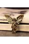 Antique Brass Guardian Angel Figurine – 4.5 cm Height | Vintage-Style Decorative Desk Ornament & Home Décor Accent - 8