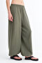 Elastic Waist Linen Trousers Pn18273 - 4