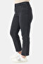 30114 Black Stone Detail Ankle-Length Jeans - 4