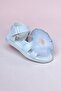 Girl's Stoned Comfortable Sole Daily Sandals & Slippers Model White - 3