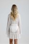 Chiffon Ruffled Lace-Up Pareo - 4