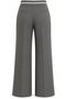 Women’s High Waist Wide Leg Pants – Grey - 4