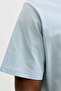 تي شيرت رجالي من JJESOHO باللون الأزرق السماوي SS CREW NECK NOOS رمز الموديل: 12278787Celestial - 6