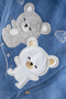 Cotton Double Layer Fiber Filled Velvet Baby Blanket - 2