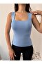 Women's Ultra Premium Soft Square Neck Strap Knitwear Bodysuit - 4