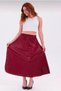 Pleated Midi Skirt High Waist Elastic Casual & Stylish Women's Skirt - 2