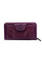 2737 Genuine Leather Wallet with Phone Compartment, Zipper, Multiple Compartments, Card Holder, Daily Use B