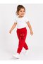 Atabay 8806-26 Girls' Sweatpants Dream Big Printed Elasticated Leg Trousers with Pockets - 4