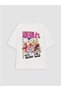 New Season White Winx Club Licensed Crew Neck Girls' T-Shirt - 3