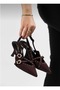 Pointed Toe Open Back Women's Stiletto - 2