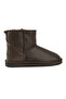 Genuine Leather and Fur Women's Short Boots 191022 - 6