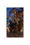 Bar Stools Bar Stool Home Kitchen High Dining Chair Back Front Desk - 2